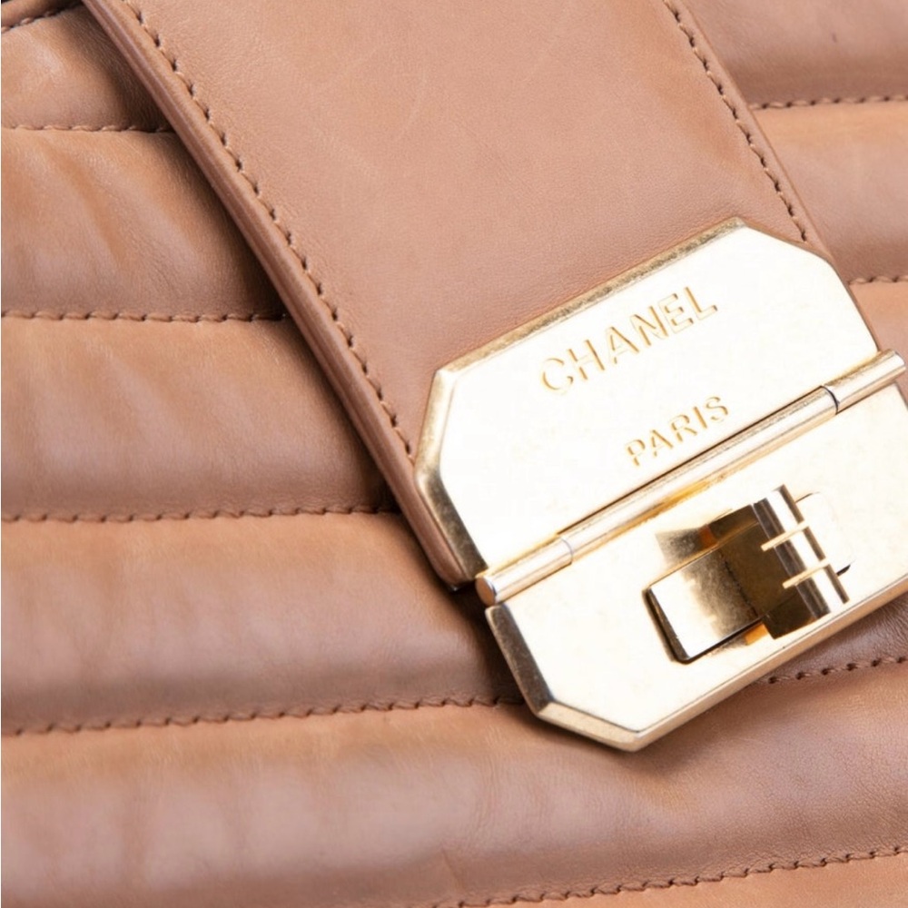Chanel Gabrielle Tote Leather Bag - Picture 6 of 14